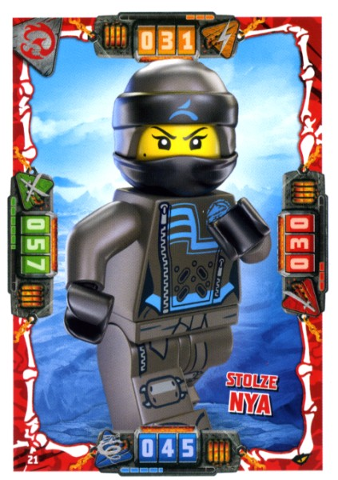 NINJAGO Trading Card Game (German) Series 4 - # 21 Stolze Nya
