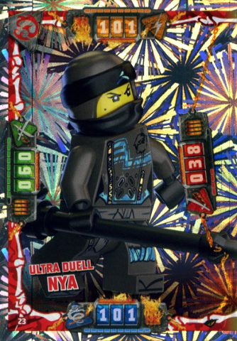 NINJAGO Trading Card Game (German) Series 4 - # 23 Ultra Duell Nya