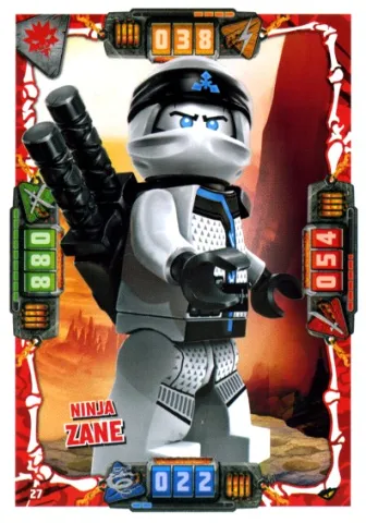 NINJAGO Trading Card Game (German) Series 4 - # 27 Ninja Zane