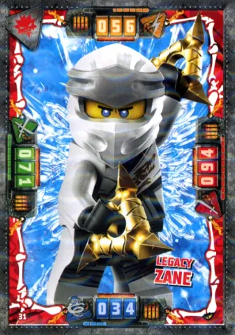 NINJAGO Trading Card Game (German) Series 4 - # 31 Legacy Zane