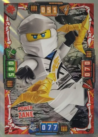 NINJAGO Trading Card Game (German) Series 4 - # 32 Power Zane