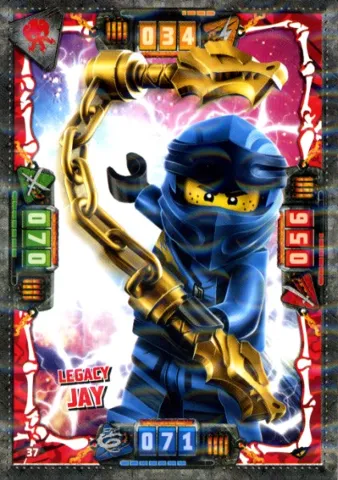 NINJAGO Trading Card Game (German) Series 4 - # 37 Legacy Jay