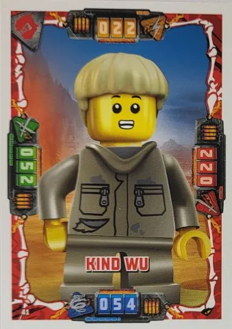 NINJAGO Trading Card Game (German) Series 4 - # 41 Kind Wu