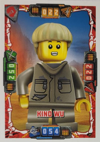 NINJAGO Trading Card Game (German) Series 4 - # 41 Kind Wu