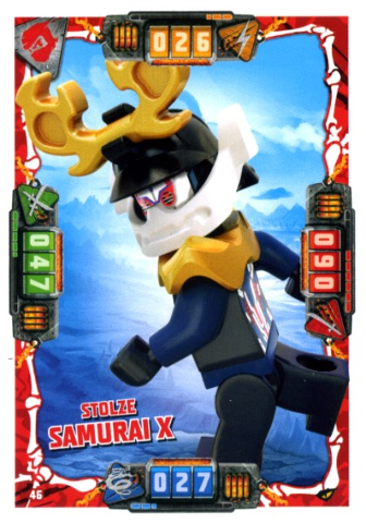 NINJAGO Trading Card Game (German) Series 4 - # 46 Stolze Samurai X