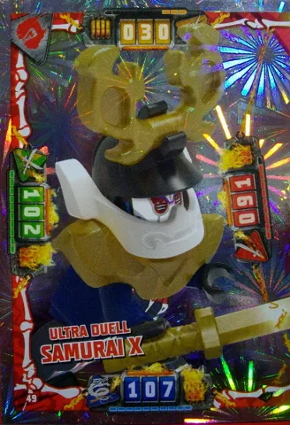 NINJAGO Trading Card Game (German) Series 4 - # 49 Ultra Duell Samurai X