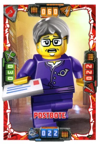 NINJAGO Trading Card Game (German) Series 4 - # 53 Postbote