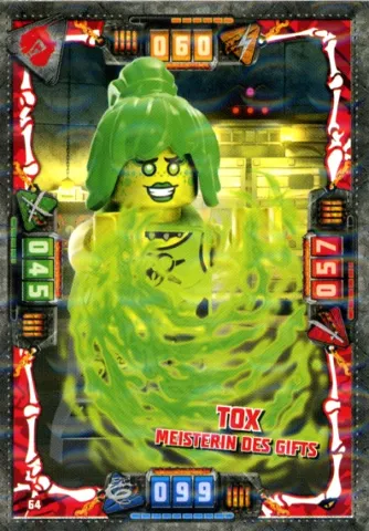 NINJAGO Trading Card Game (German) Series 4 - # 64 Tox Meisterin des Gifts