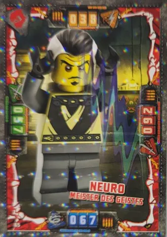 NINJAGO Trading Card Game (German) Series 4 - # 65 Neuro Meister des Geistes