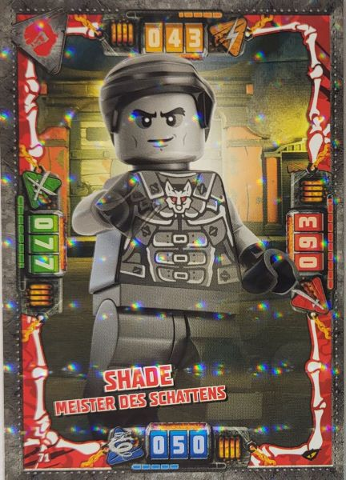 NINJAGO Trading Card Game (German) Series 4 - # 71 Shade Meister des Schattens