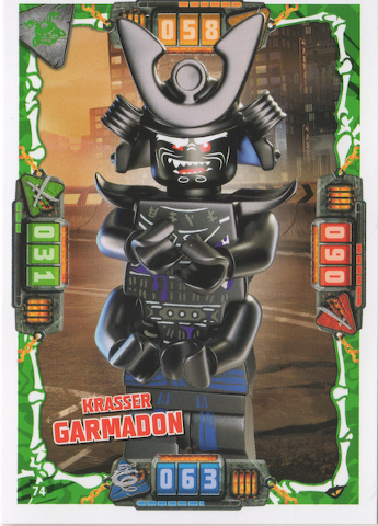 NINJAGO Trading Card Game (German) Series 4 - # 74 Krasser Garmadon