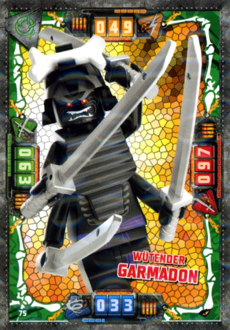 NINJAGO Trading Card Game (German) Series 4 - # 75 Wütender Garmadon
