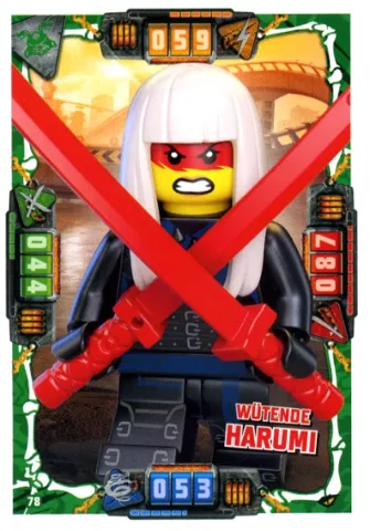 NINJAGO Trading Card Game (German) Series 4 - # 78 Wütende Harumi