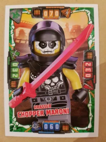 NINJAGO Trading Card Game (German) Series 4 - # 83 Krasser Chopper Maroni