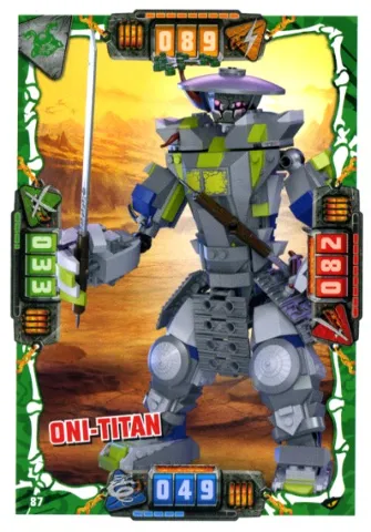 NINJAGO Trading Card Game (German) Series 4 - # 87 Oni-Titan
