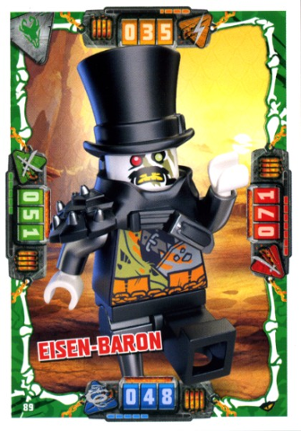 NINJAGO Trading Card Game (German) Series 4 - # 89 Eisen-Baron