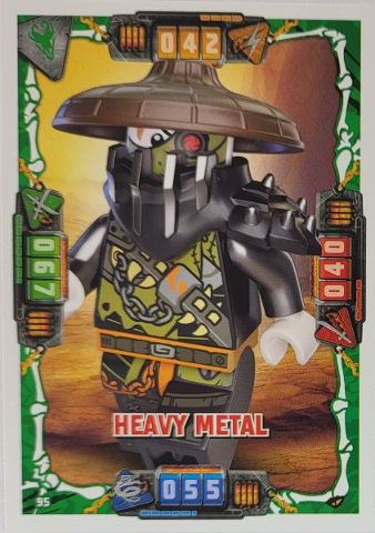 NINJAGO Trading Card Game (German) Series 4 - # 95 Heavy Metal