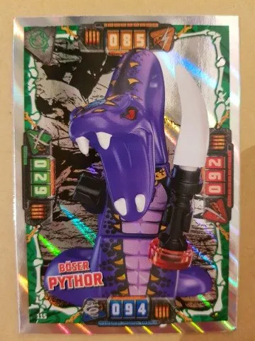 NINJAGO Trading Card Game (German) Series 4 - # 115 Böser Pythor