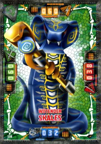 NINJAGO Trading Card Game (German) Series 4 - # 116 Wütender Skales