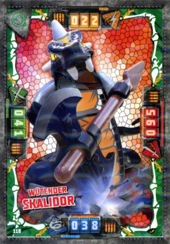 NINJAGO Trading Card Game (German) Series 4 - # 118 Wütender Skalidor