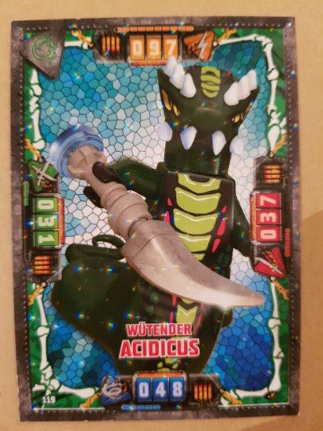 NINJAGO Trading Card Game (German) Series 4 - # 119 Wütender Acidicus