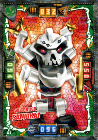 NINJAGO Trading Card Game (German) Series 4 - # 125 Wütender Samukai