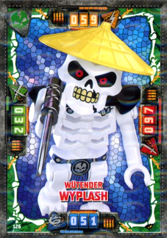 NINJAGO Trading Card Game (German) Series 4 - # 126 Wütender Wyplash