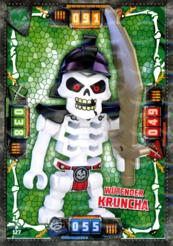 NINJAGO Trading Card Game (German) Series 4 - # 127 Wütender Kruncha