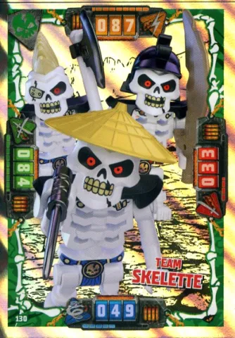 NINJAGO Trading Card Game (German) Series 4 - # 130 Team Skelette