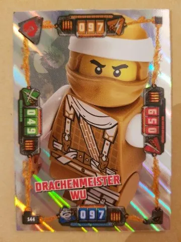 NINJAGO Trading Card Game (German) Series 4 - # 144 Drachenmeister Wu
