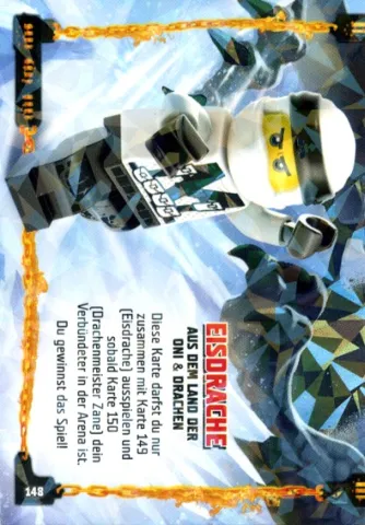 NINJAGO Trading Card Game (German) Series 4 - # 148 Eisdrache