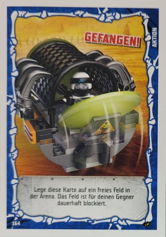 NINJAGO Trading Card Game (German) Series 4 - # 164 Gefangen!