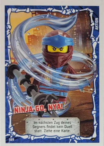 NINJAGO Trading Card Game (German) Series 4 - # 169 Ninja-Go, Nya!