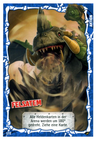 NINJAGO Trading Card Game (German) Series 4 - # 172 Felsatem