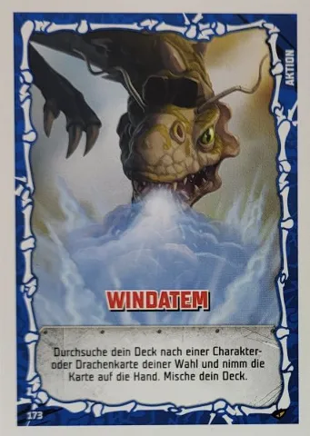 NINJAGO Trading Card Game (German) Series 4 - # 173 Windatem