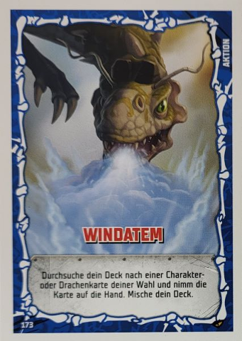 NINJAGO Trading Card Game (German) Series 4 - # 173 Windatem