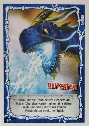 NINJAGO Trading Card Game (German) Series 4 - # 174 Blitzatem