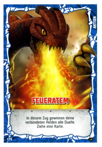 NINJAGO Trading Card Game (German) Series 4 - # 175 Feueratem