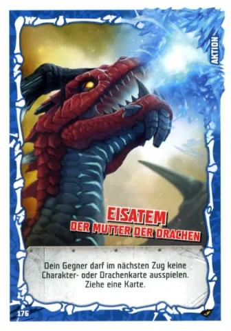NINJAGO Trading Card Game (German) Series 4 - # 176 Eisatem der Mutter der Drachen