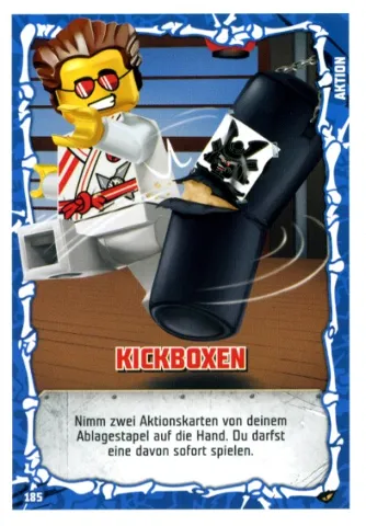 NINJAGO Trading Card Game (German) Series 4 - # 185 Kickboxen