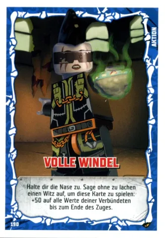 NINJAGO Trading Card Game (German) Series 4 - # 190 Volle Windel