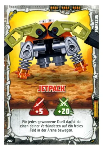 NINJAGO Trading Card Game (German) Series 4 - # 202 Jetpack
