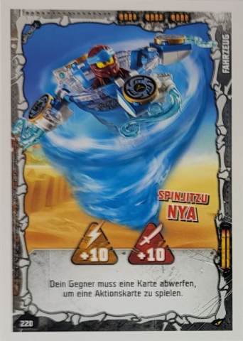 NINJAGO Trading Card Game (German) Series 4 - # 220 Spinjitzu Nya
