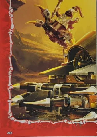 NINJAGO Trading Card Game (German) Series 4 - # 232 Puzzle Piece