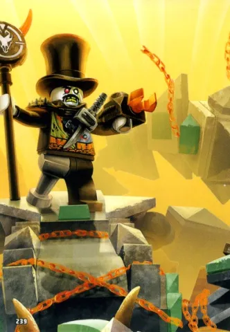 NINJAGO Trading Card Game (German) Series 4 - # 239 Puzzle Piece