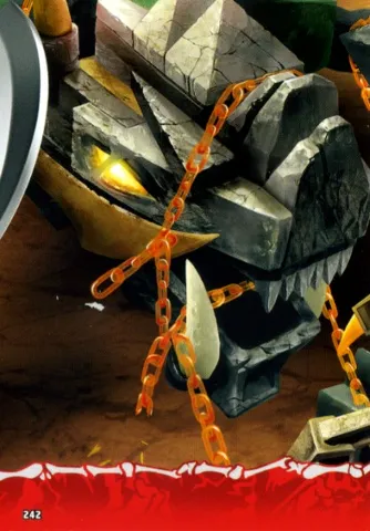 NINJAGO Trading Card Game (German) Series 4 - # 242 Puzzle Piece