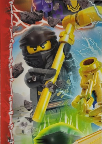 NINJAGO Trading Card Game (German) Series 4 - # 247 Puzzle Piece