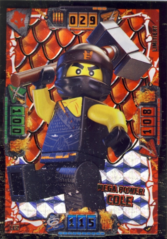 NINJAGO Trading Card Game (German) Series 4 - # LE2 Mega Power Cole