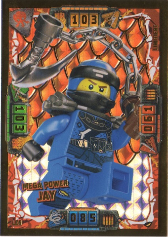 NINJAGO Trading Card Game (German) Series 4 - # LE6 Mega Power Jay