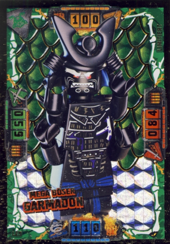 NINJAGO Trading Card Game (German) Series 4 - # LE9 Mega Böser Garmadon